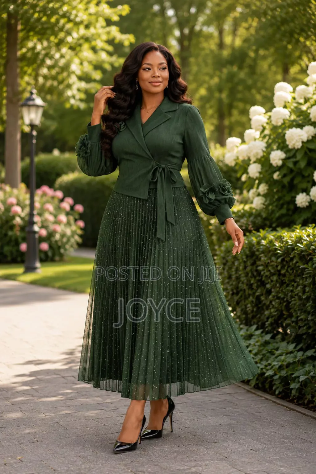 Miyaki Long Dress With Plits