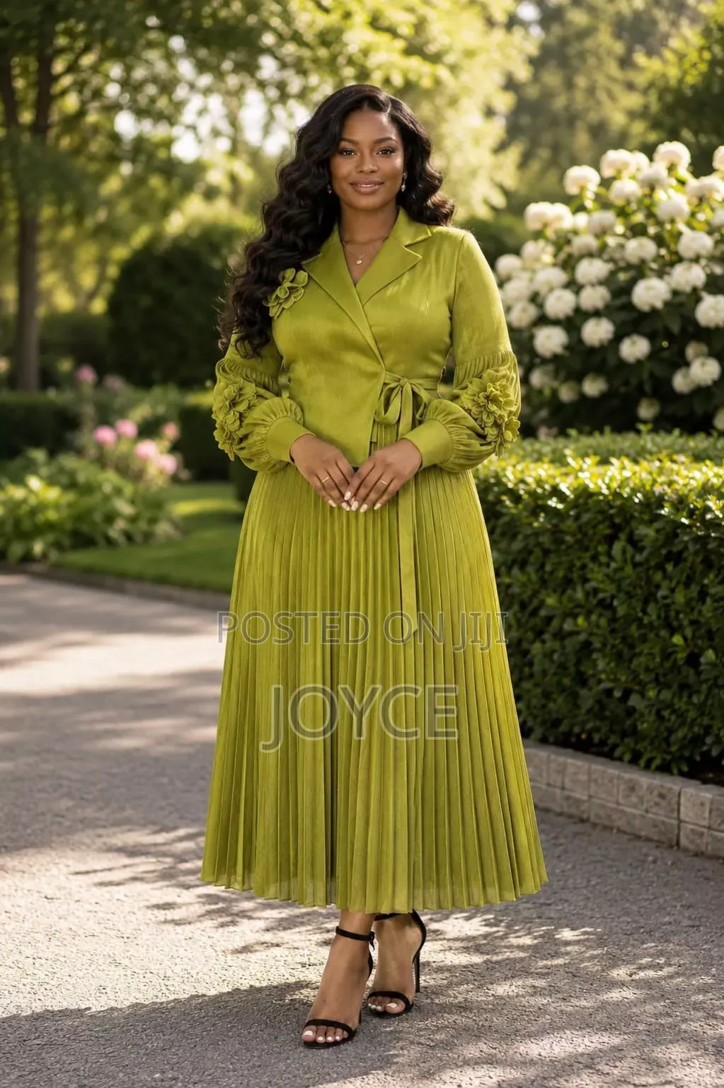 Miyaki Long Dress With Plits