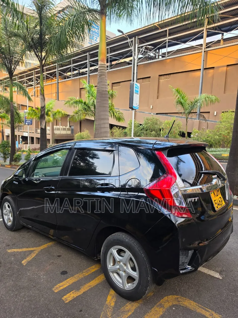 Honda Fit 2018 Black