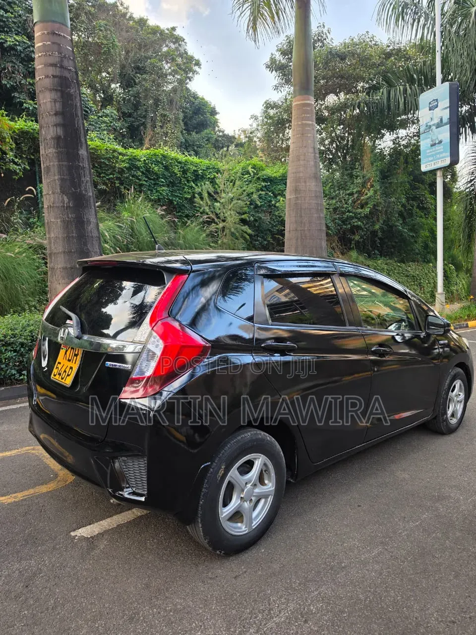 Honda Fit 2018 Black
