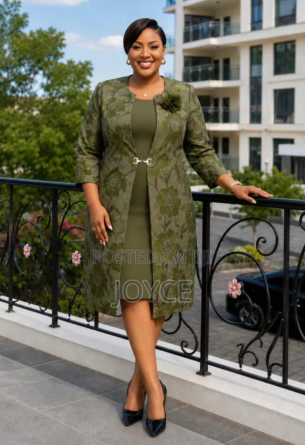 2 Piece Dress With Coat - thumbnail 2