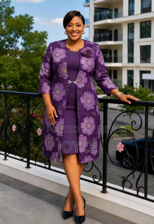2 Piece Dress With Coat - thumbnail 3