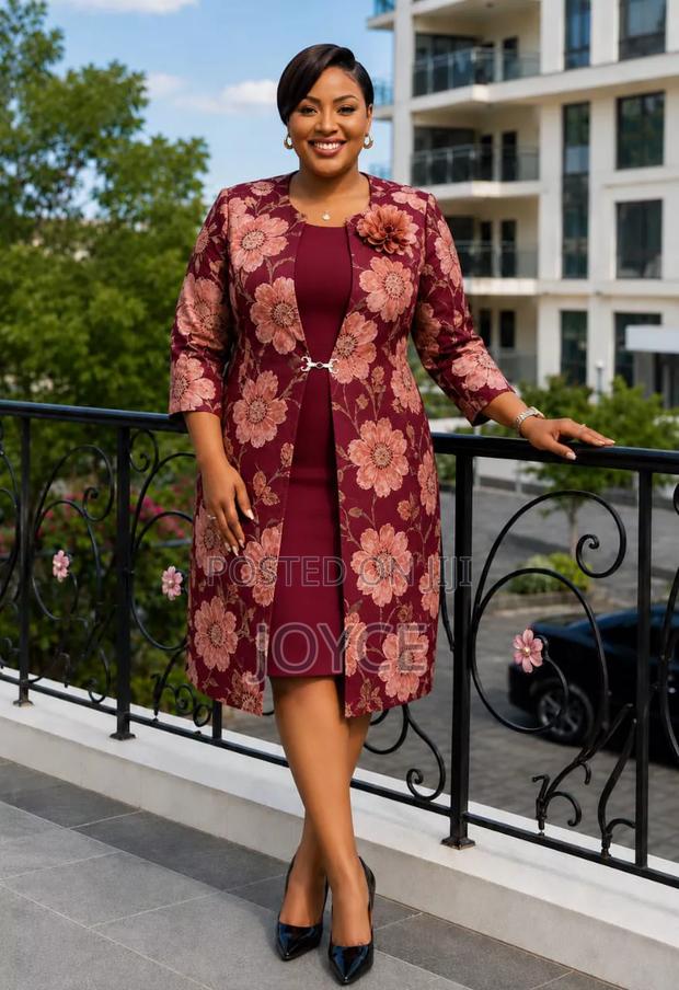 2 Piece Dress With Coat - thumbnail 5