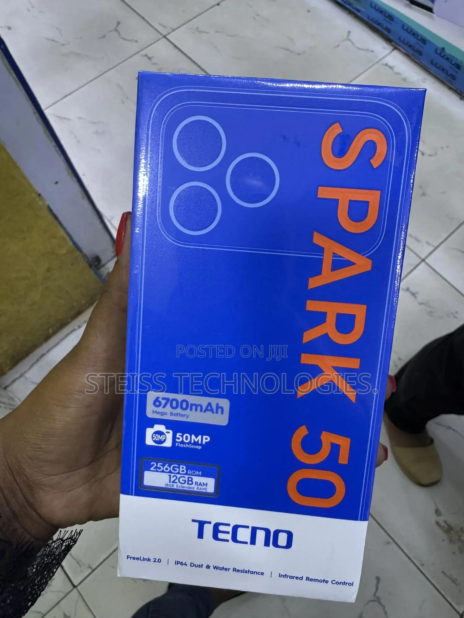 New Tecno Spark 16 GB Black