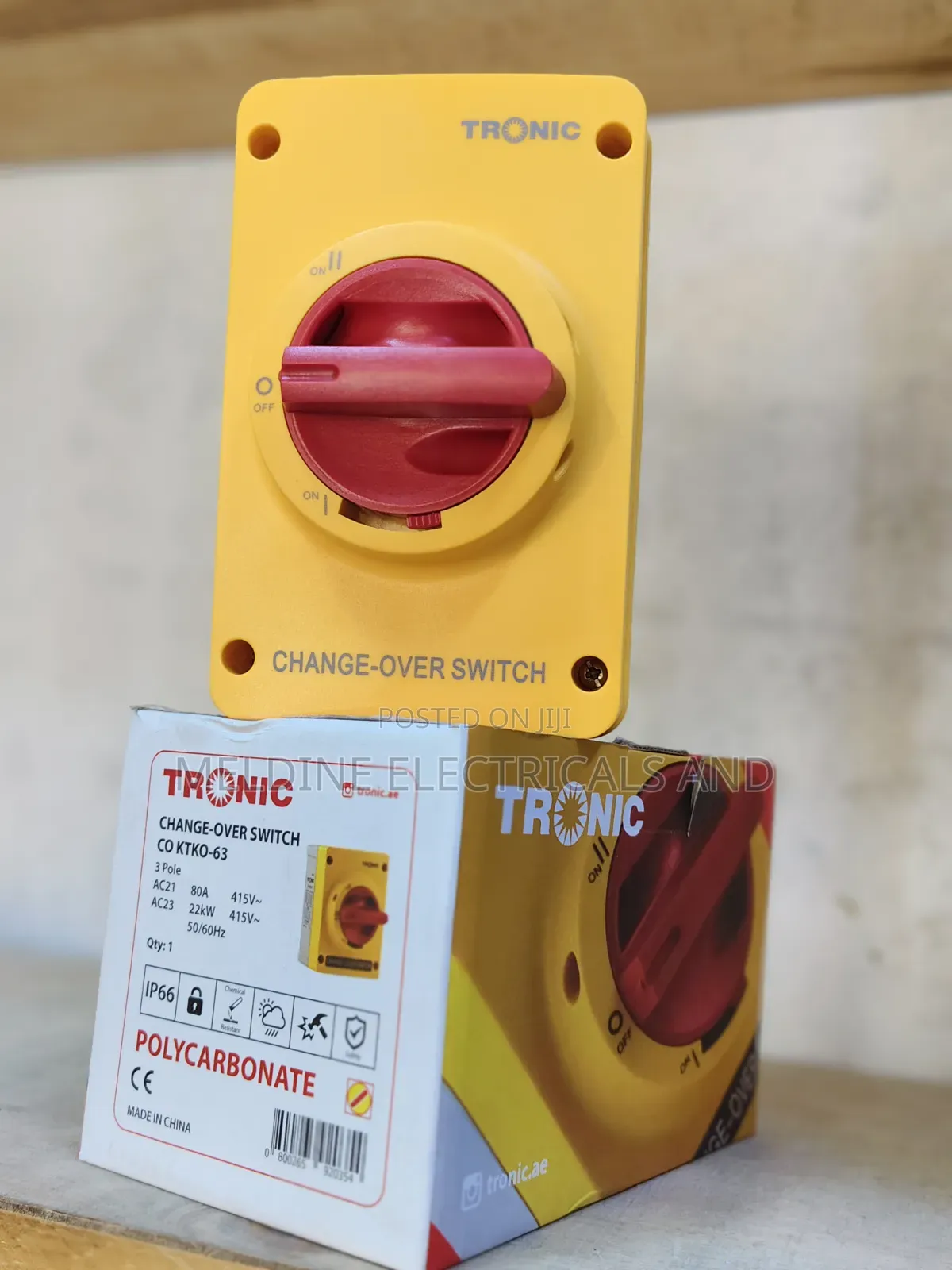 Tronic Change Over Switch 63a