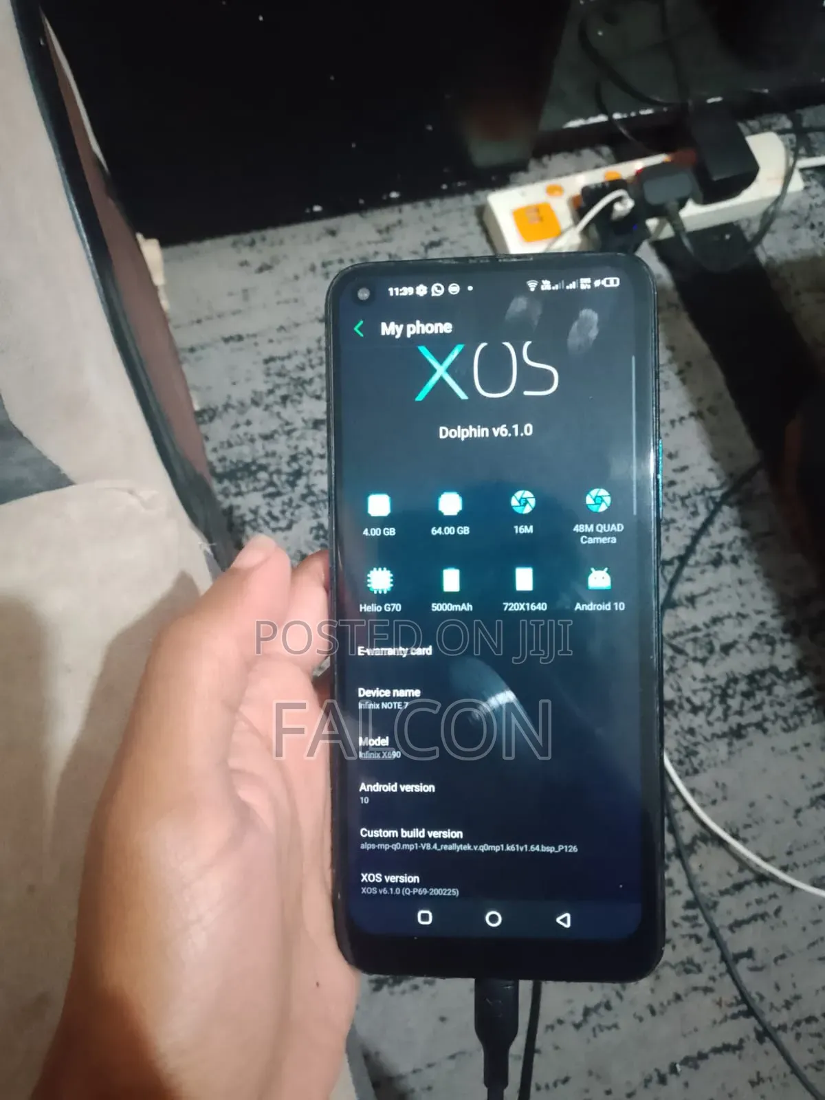 Infinix Note 7 64 GB White