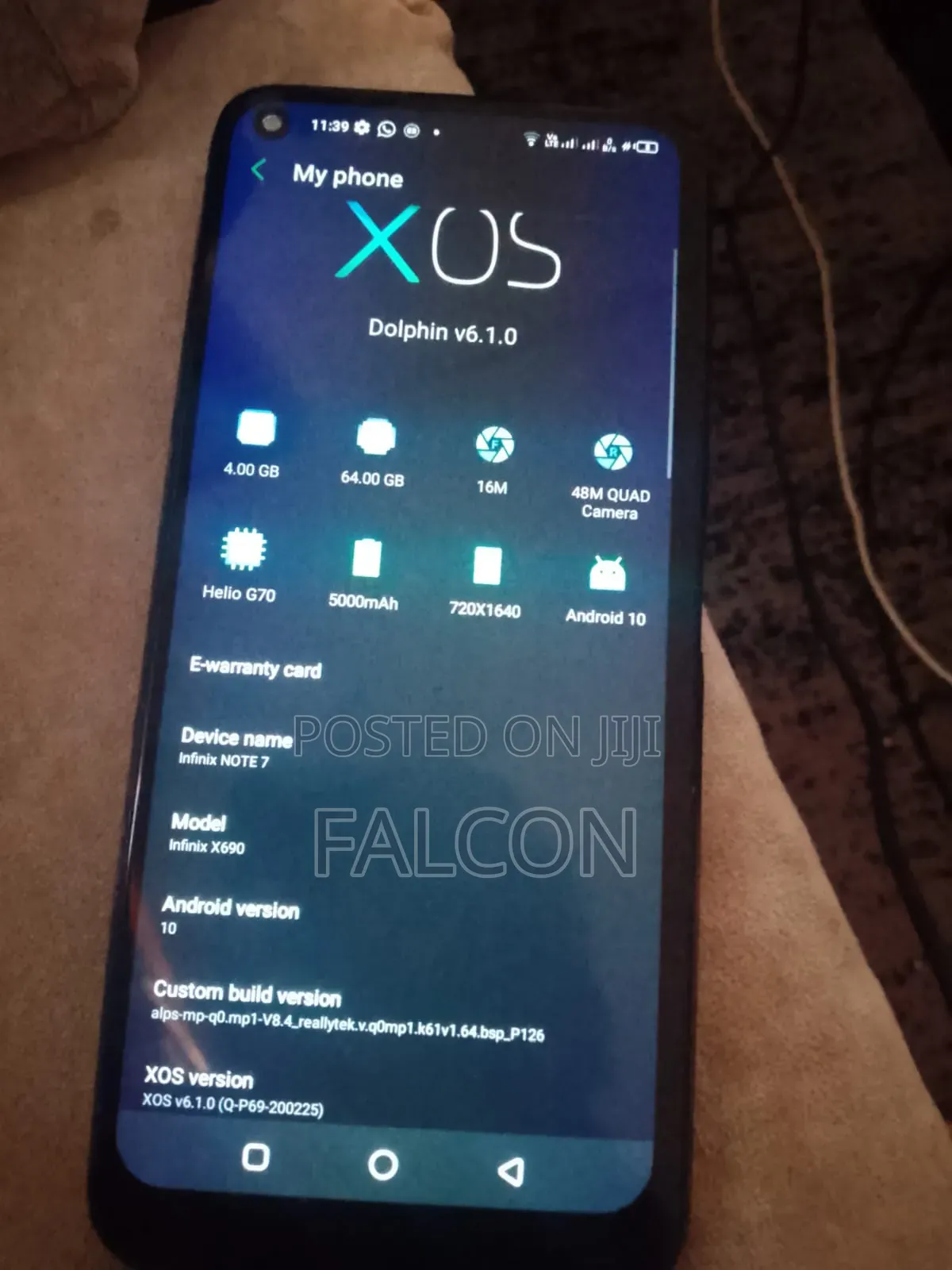 Infinix Note 7 64 GB White
