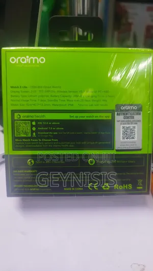 Oraimo Watch 5 Lite