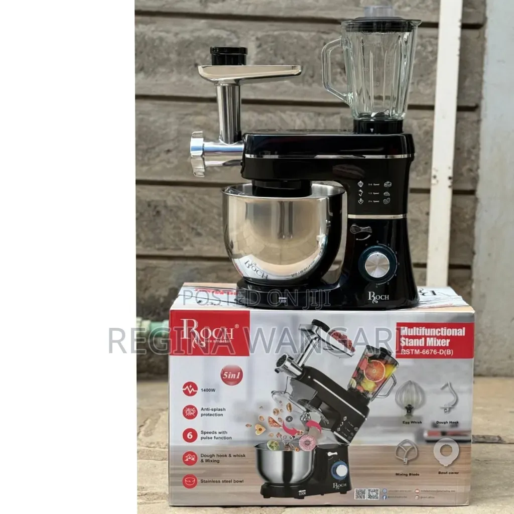 5 in 1 Roch Multifunctional Stand Mixer