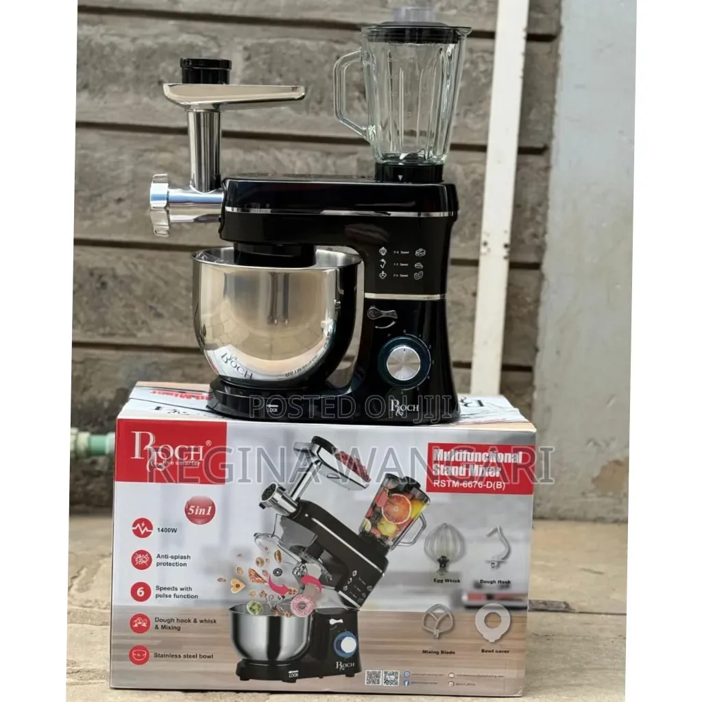 5 in 1 Roch Multifunctional Stand Mixer