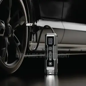 4 in 1 Car Vacuum Cleaner Tyre Inflator and Jump Starter Car Battery