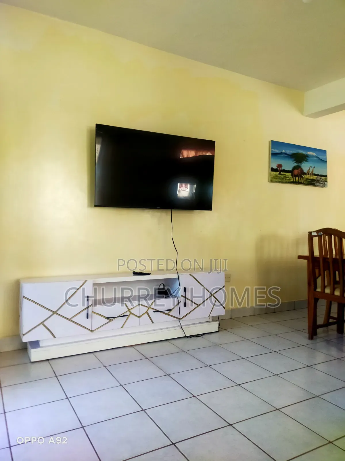 Furnished 2bdrm Villa in Churrey Homes, Diani for rent