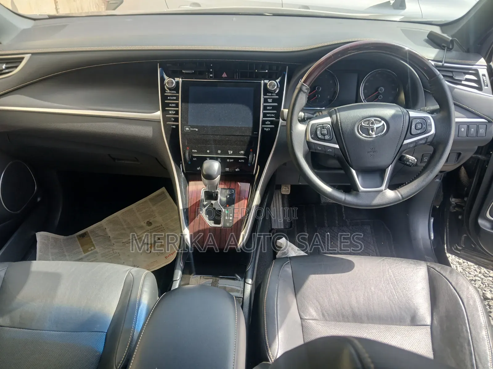 Toyota Harrier 2017 Black