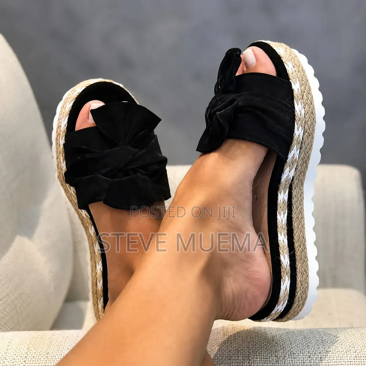 Platform Sandals.
