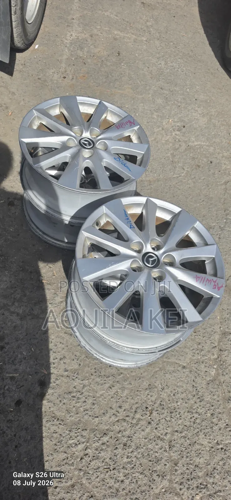 Cx5 2015 Rims Set Size 17