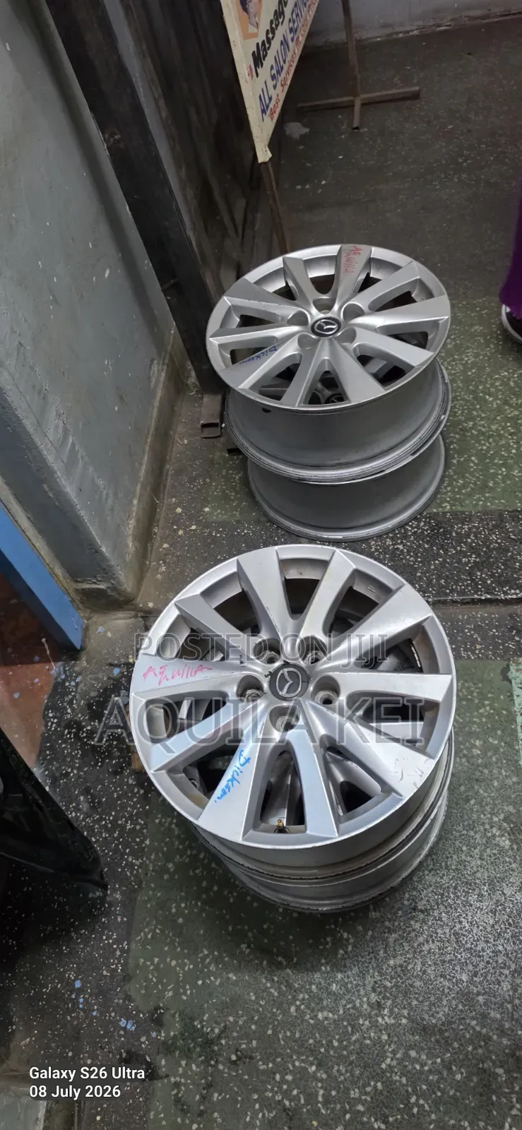Cx5 2015 Rims Set Size 17