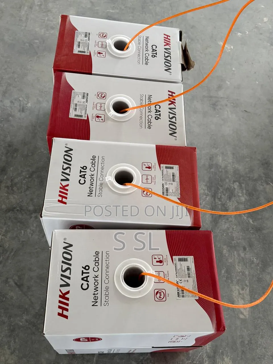 Hikvision Cat 6 Lan Cable (Pure Copper)