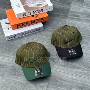 New Cotton Pinstripe Nike Caps