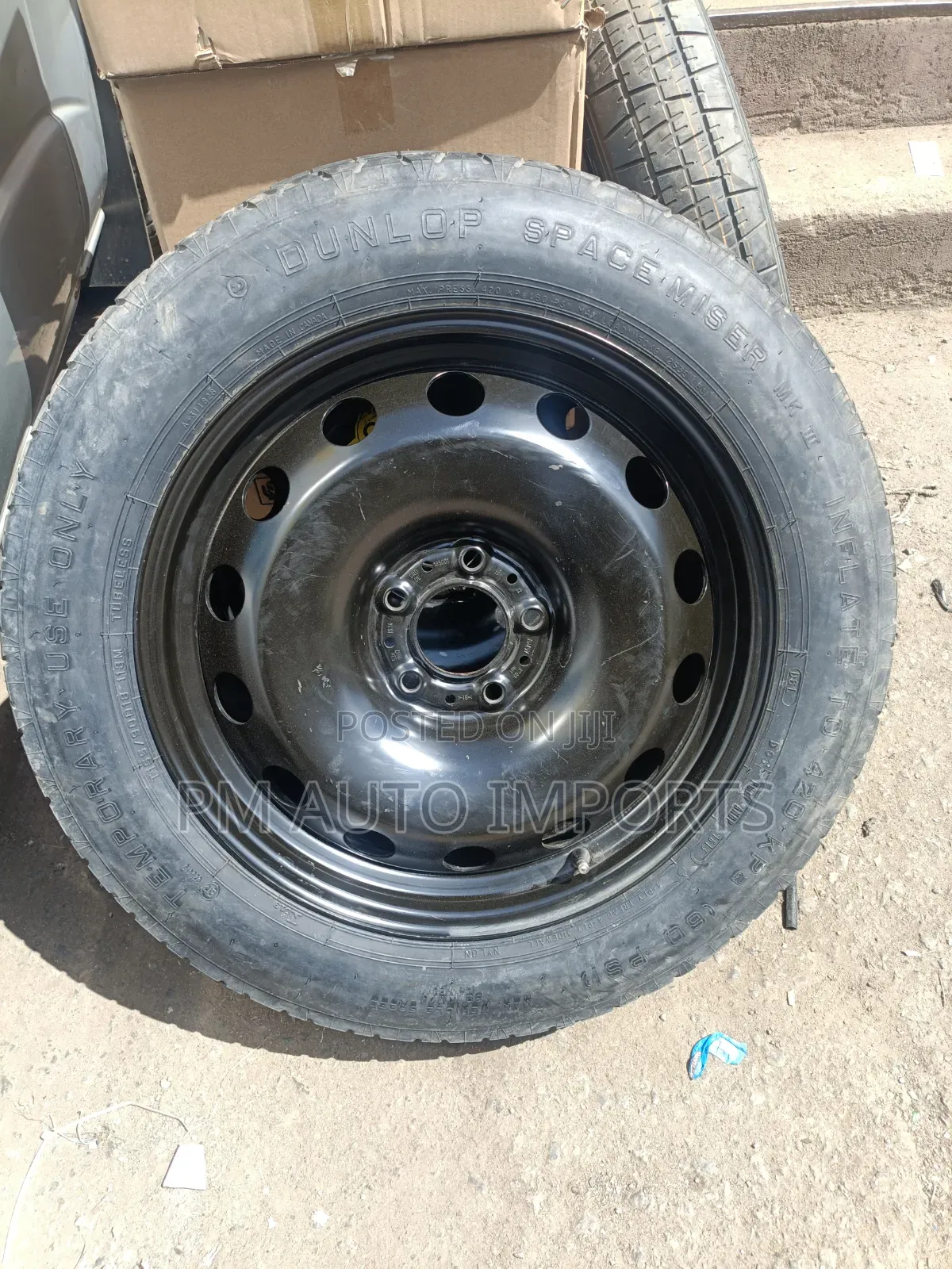 BMW X5 Spare Wheel Size 18