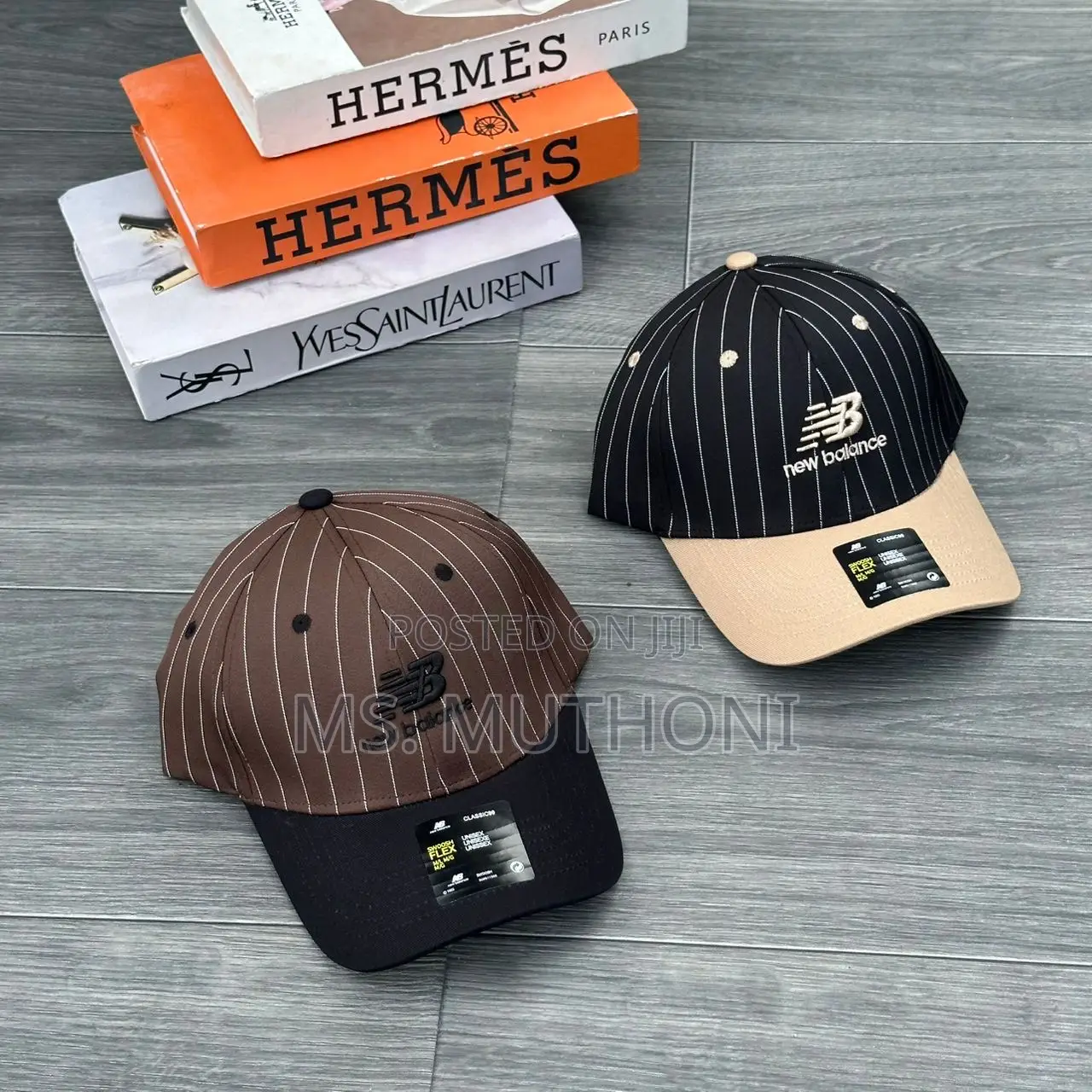 New Balance Pinstripe Caps
