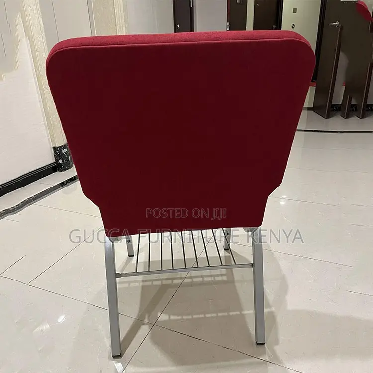 Modern Armless Fabric Wedding Seat