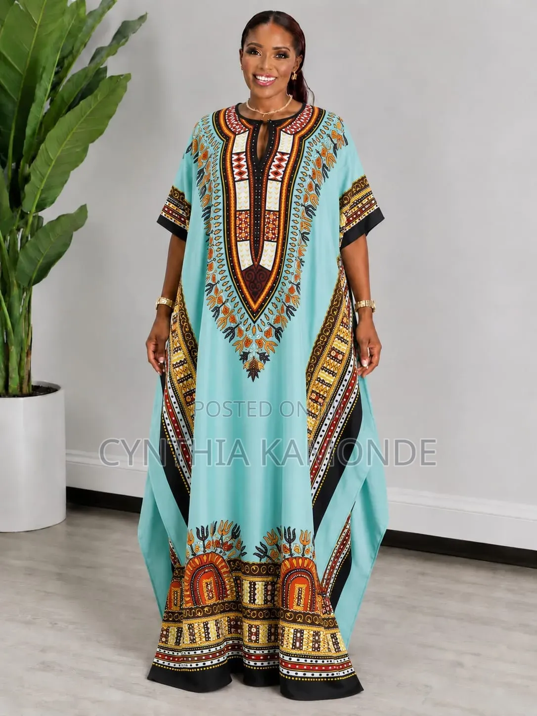 Free Size Kaftan Dress