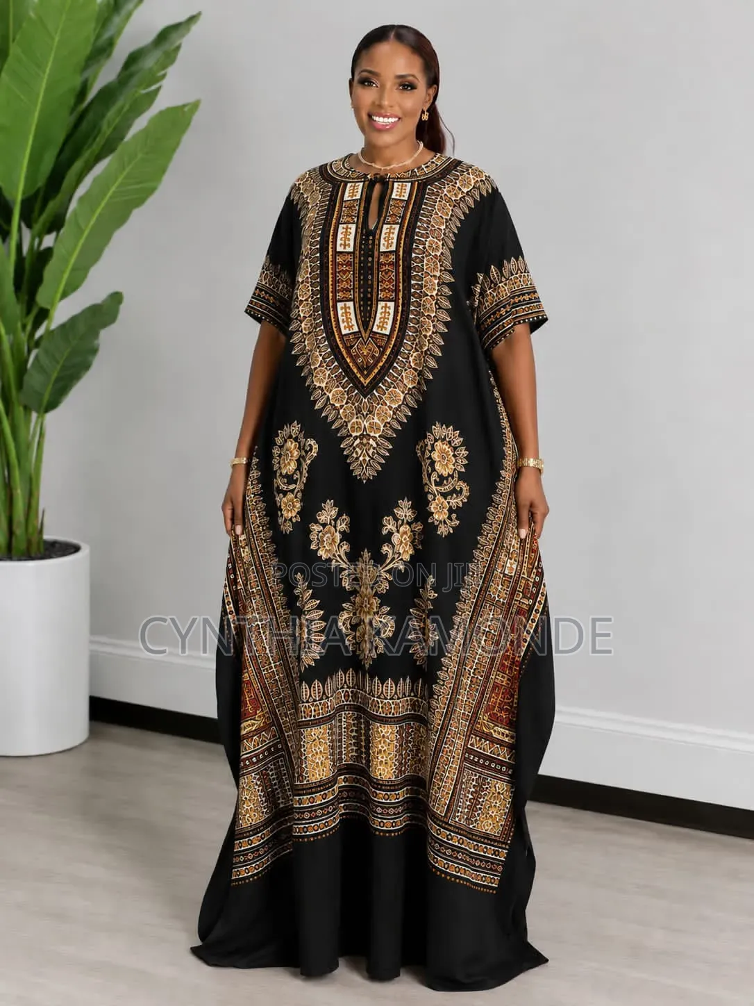 Free Size Kaftan Dress