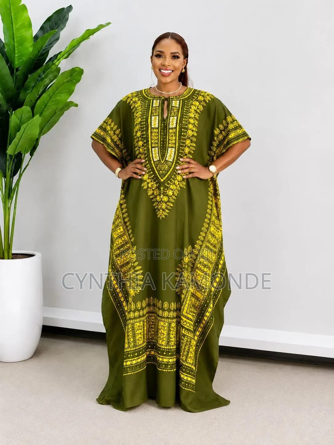 Free Size Kaftan Dress