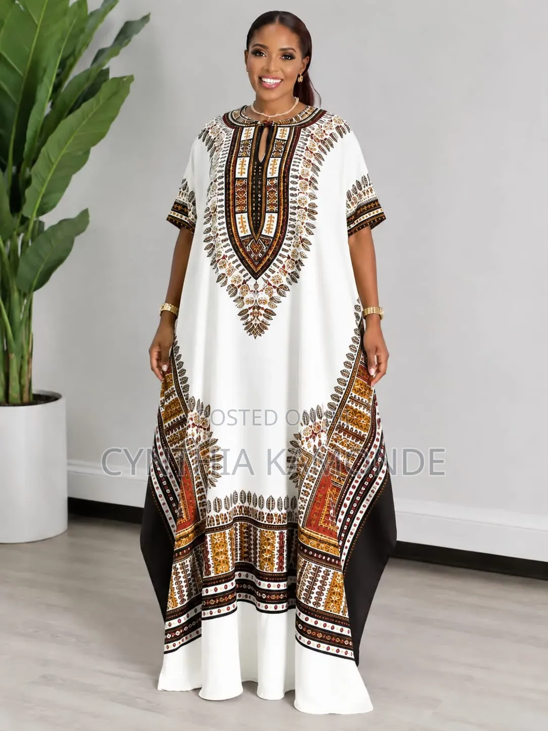 Free Size Kaftan Dress