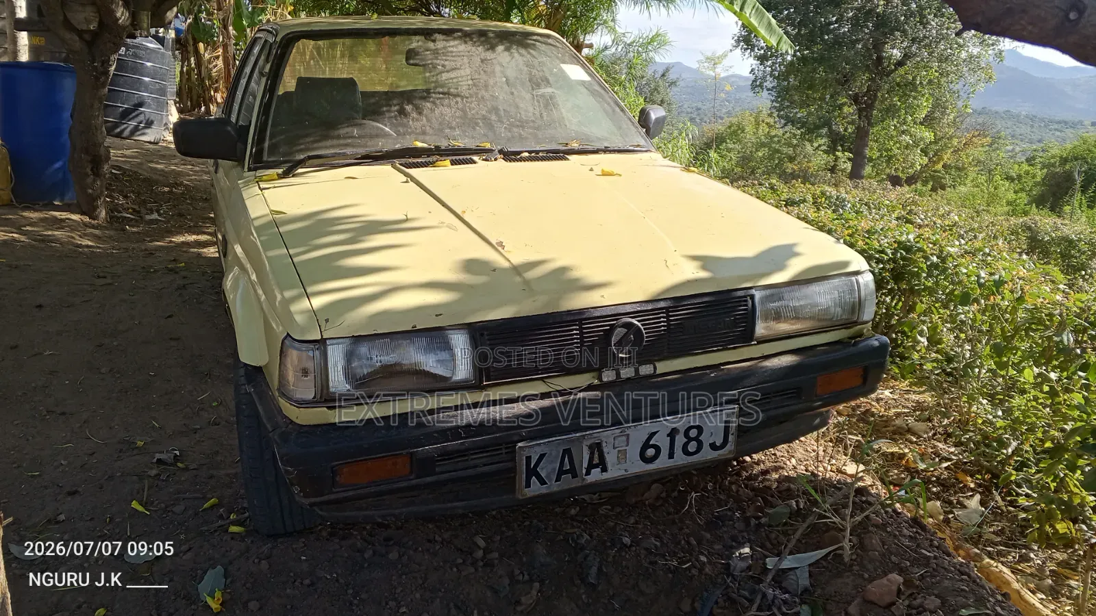 Nissan Sunny 1992 Beige