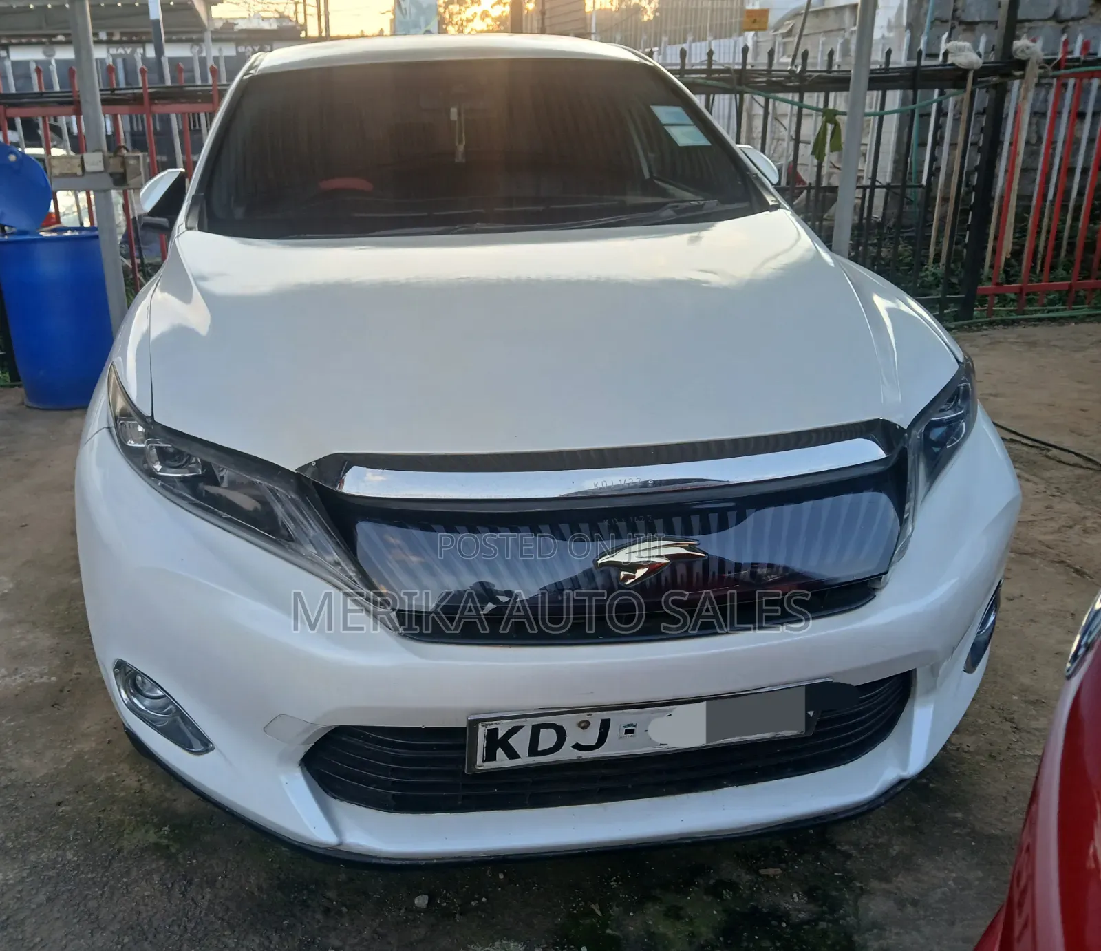 Toyota Harrier 2015 White