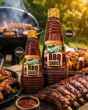Manny's Chilli Sauce. Perfect for Burgers, Pizza, Fries Etc.