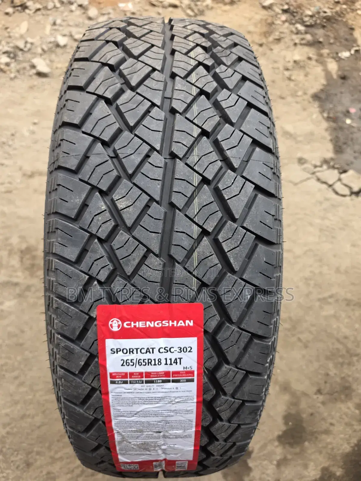 265 /65 R18 Chengshan Tires (All Terrain)