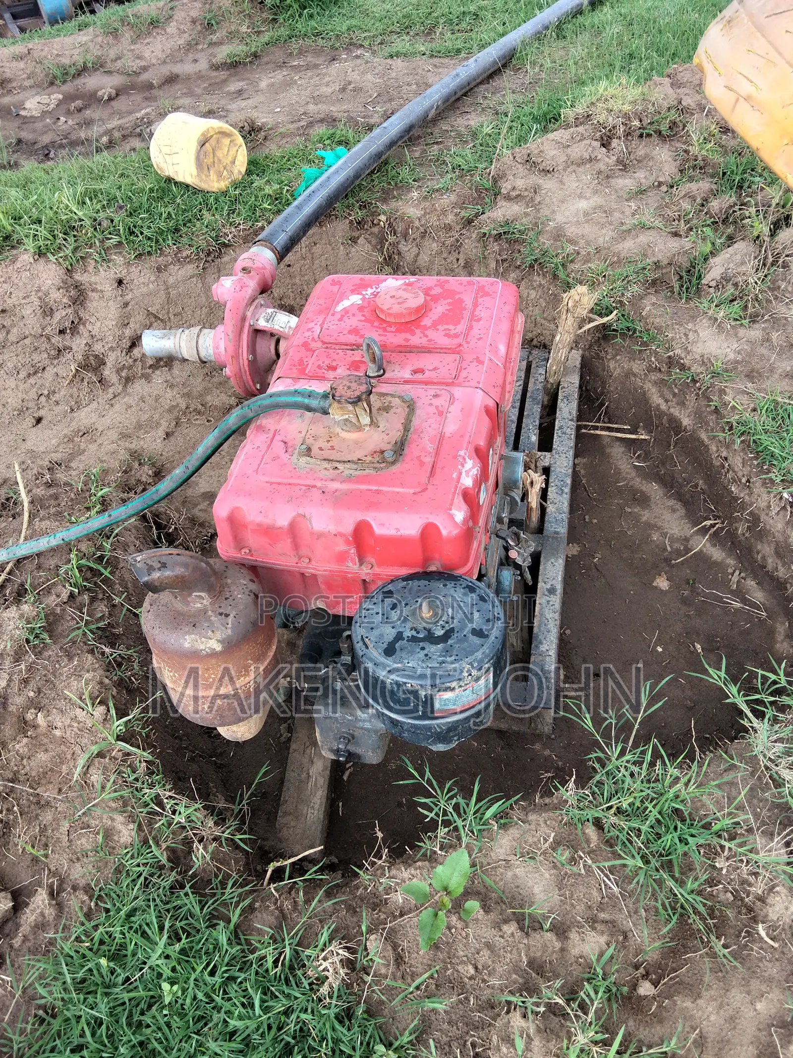 Jiang Dong Diesel Engine 28hp Water Pump