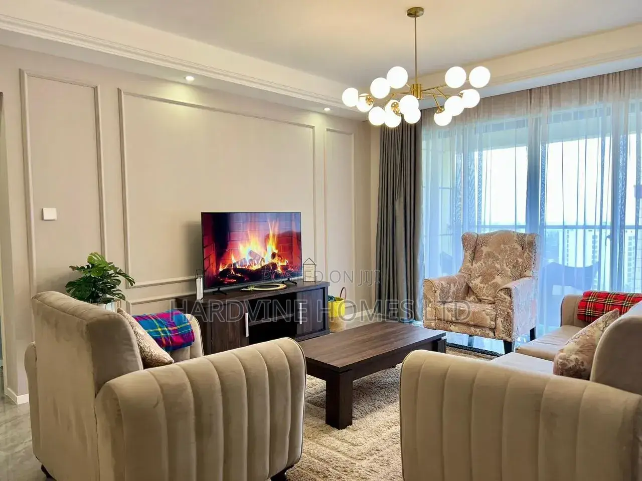 Furnished 3bdrm Apartment in Hurlingham for rent