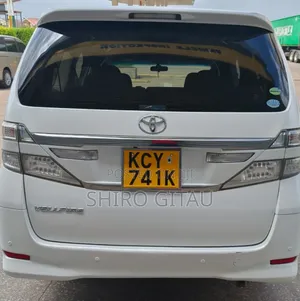 Toyota Alphard 2012 White