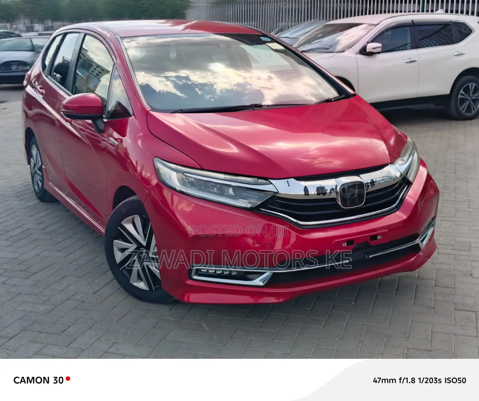 Honda Fit Shuttle 2019 Red