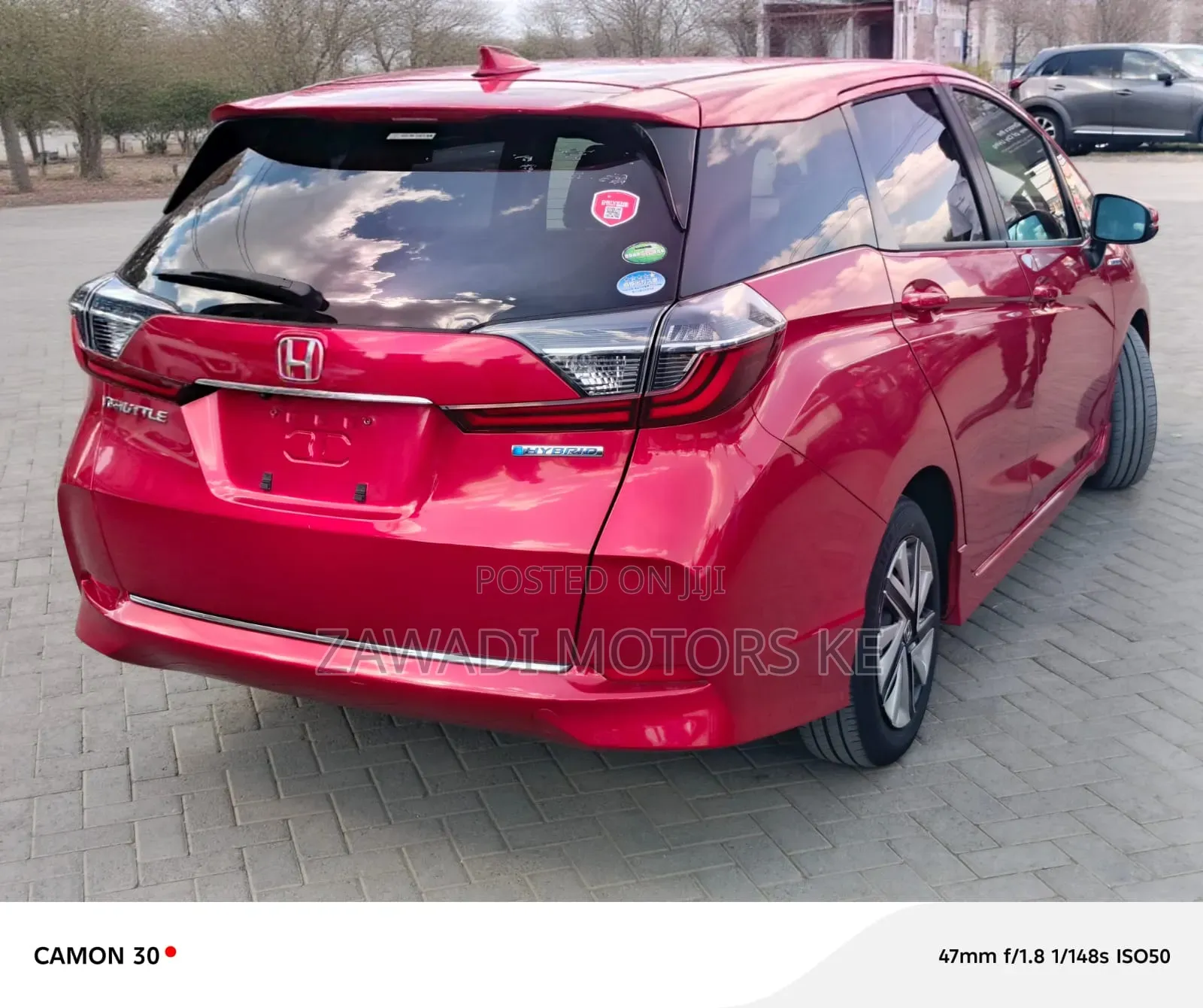 Honda Fit Shuttle 2019 Red