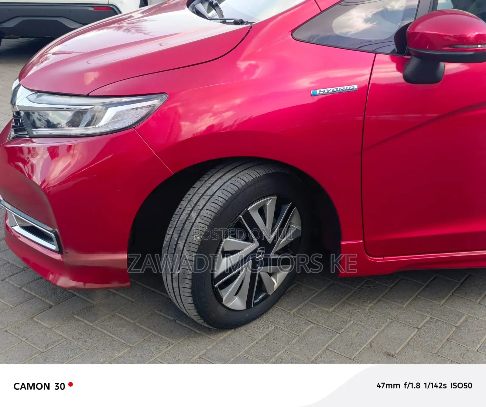 Honda Fit Shuttle 2019 Red