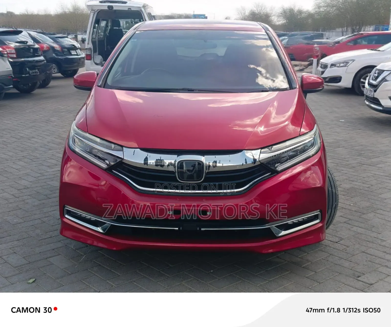 Honda Fit Shuttle 2019 Red