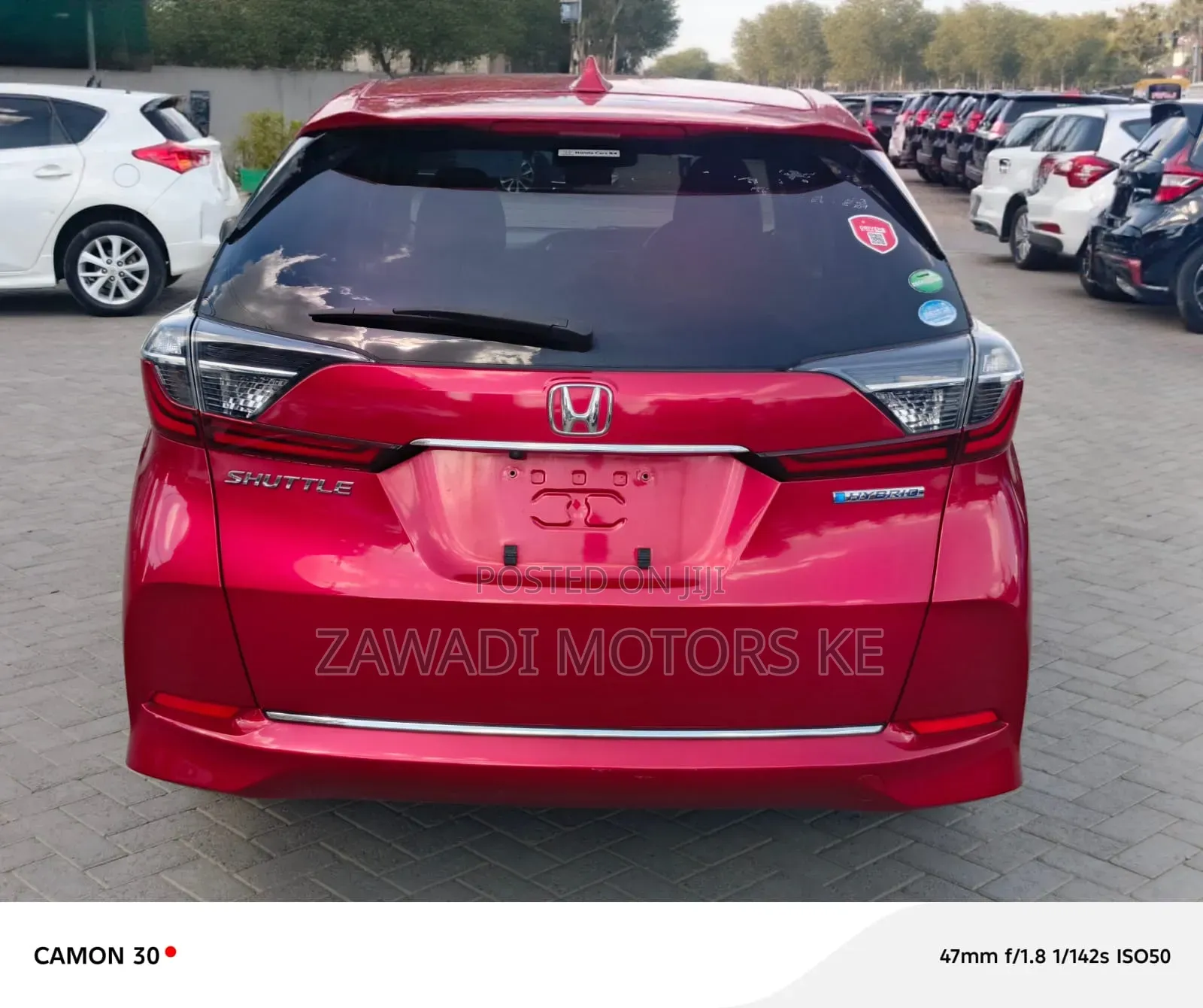 Honda Fit Shuttle 2019 Red