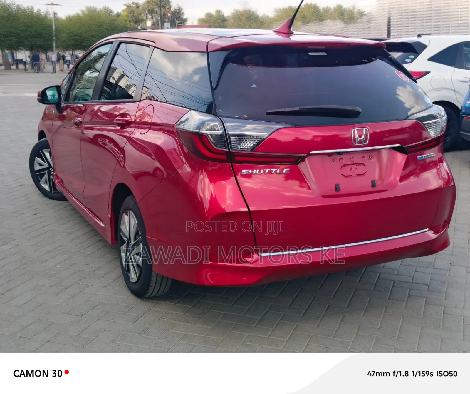 Honda Fit Shuttle 2019 Red