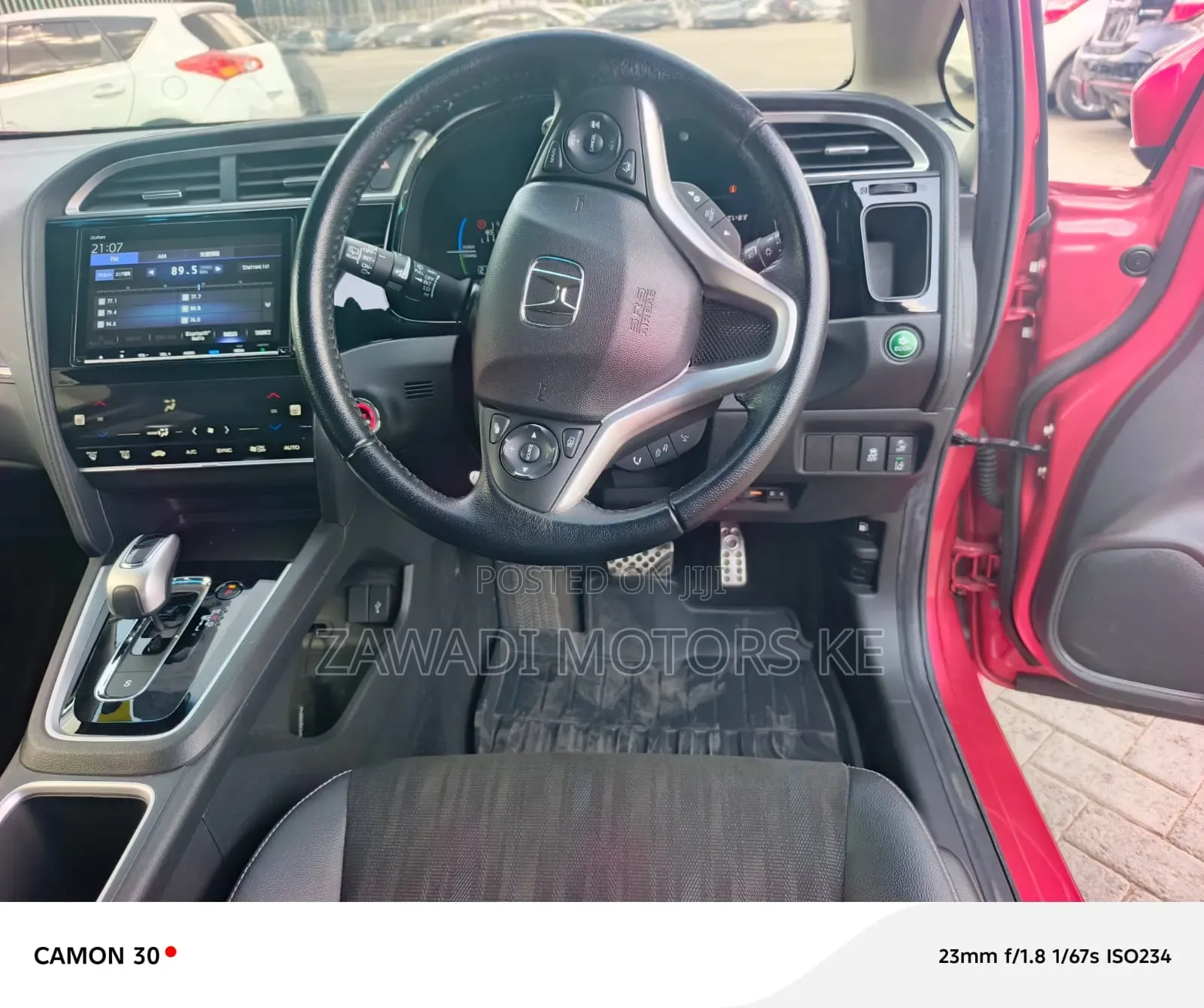 Honda Fit Shuttle 2019 Red