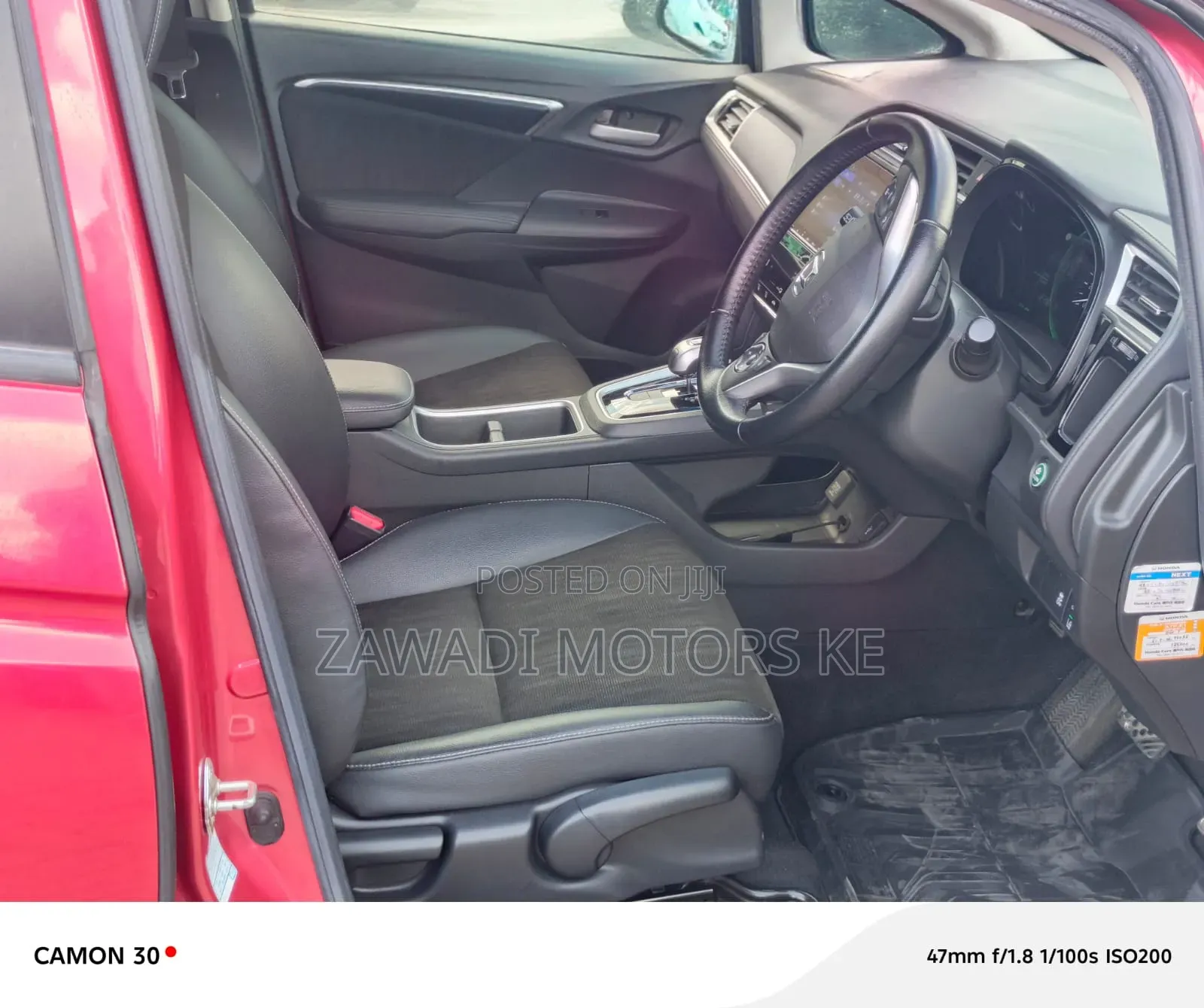Honda Fit Shuttle 2019 Red