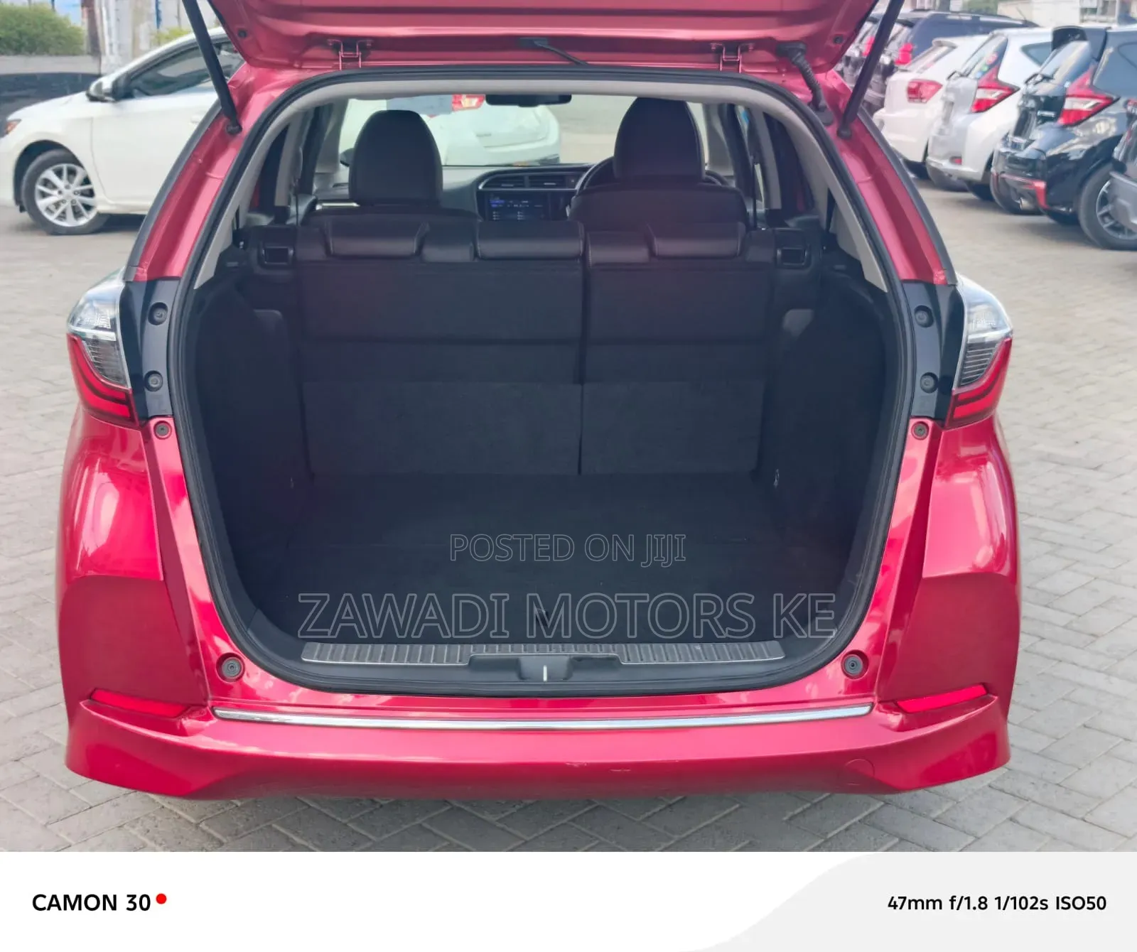 Honda Fit Shuttle 2019 Red