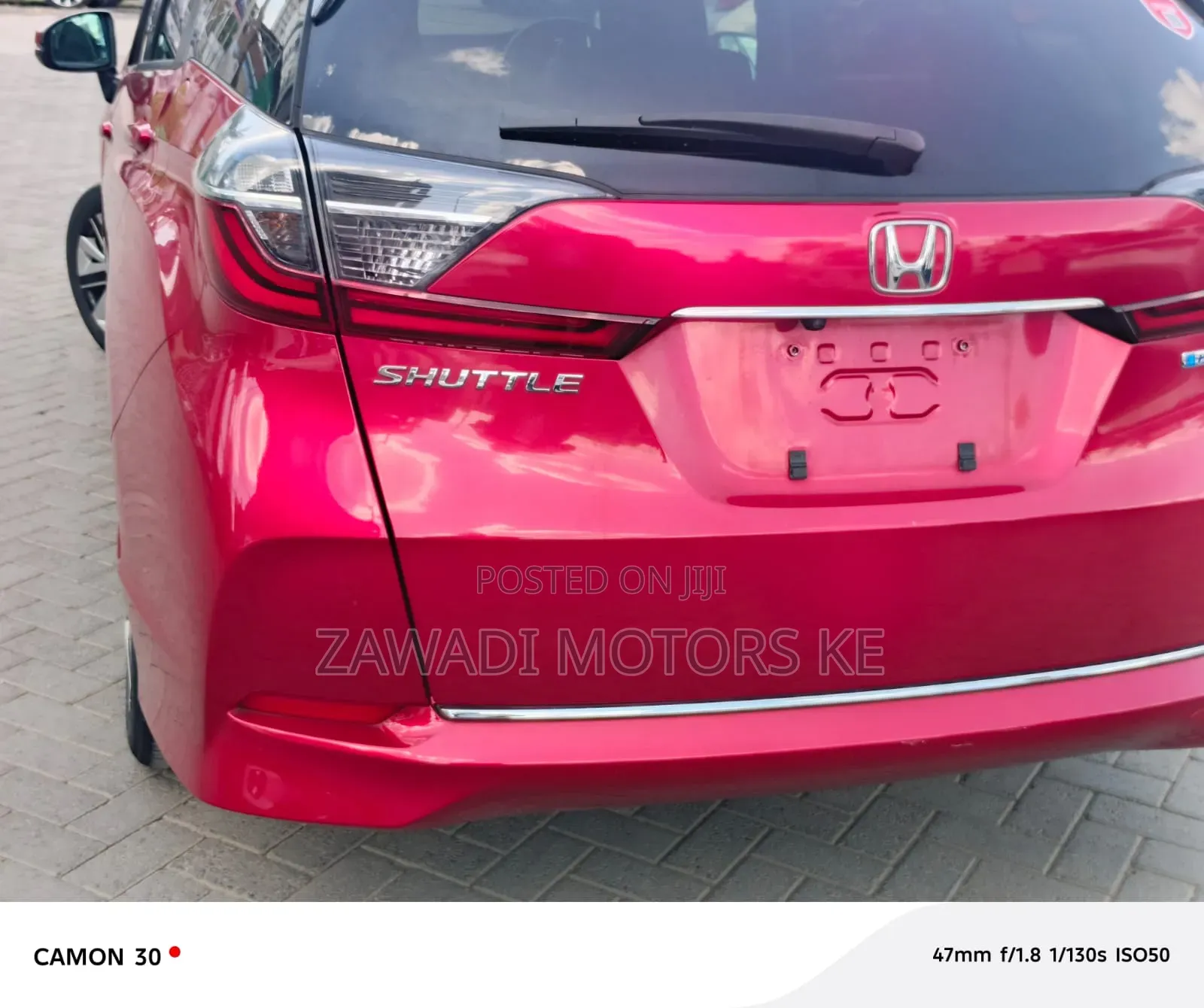 Honda Fit Shuttle 2019 Red