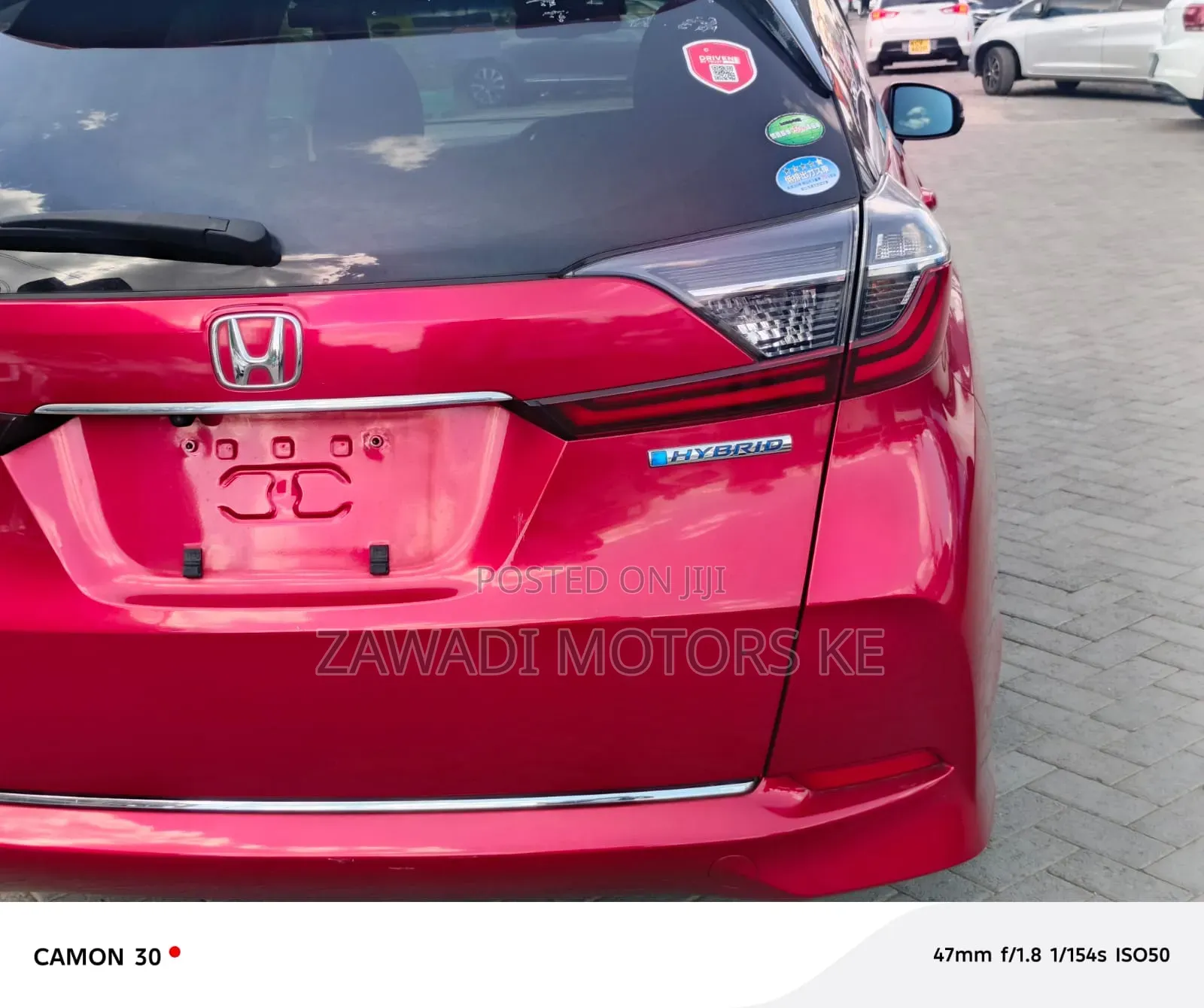Honda Fit Shuttle 2019 Red