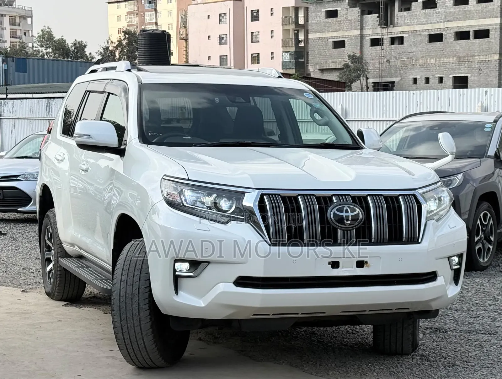 Toyota Land Cruiser Prado 2019 White