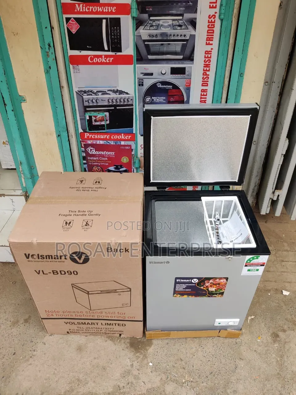 Volsmart Freezer 90l