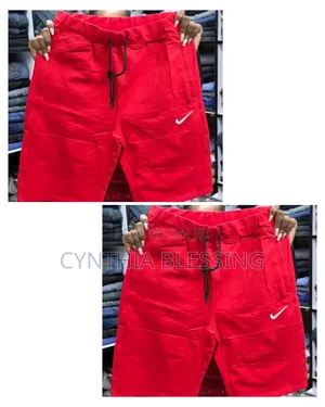 Fashion Sweatshorts_ Red